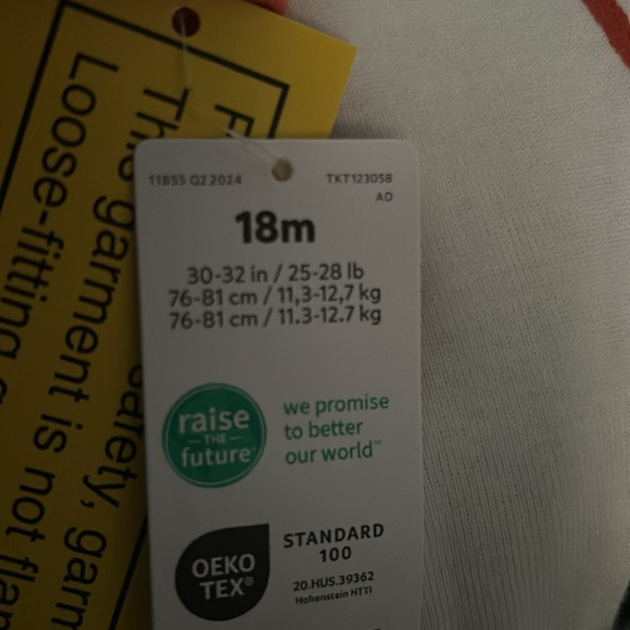 Carters 2 pair of pajamas Halloween and Pumpkins. Size various. NWT. - Picture 8 of 8